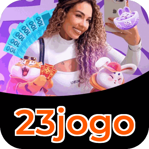 Interface do aplicativo 23jogo mostrando jogos disponíveis no iOS e Android